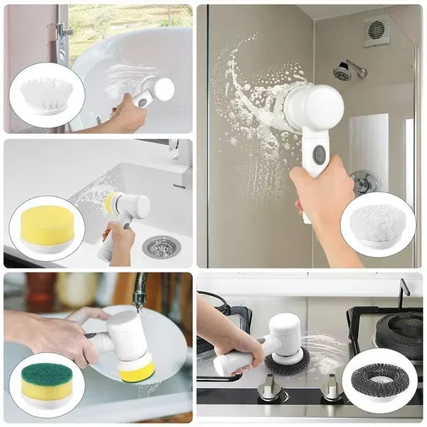 PowerClean Pro Electric Scrub Brush